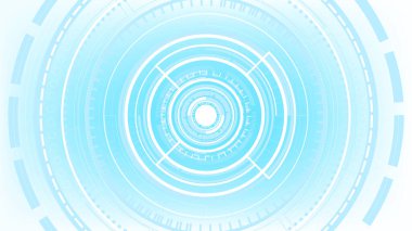 Fütürist ve modern tasarım, yüksek teknolojili soyut bir arka planda teknoloji, yenilik ve dijital bağlantıyı temsil ediyor..