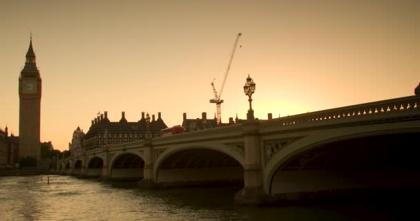 Big Ben London England United Kingdom June 2022 People Red — стокове відео