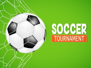 Futbol kupası, futbol afişi şablonu, spor posteri, sonsuz konsept arka plan