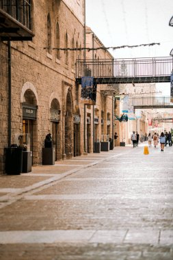 Kudüs 'teki Mamilla alışveriş merkezi.