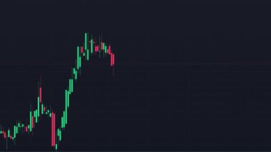 Display of Stock market quotes. Stock market chart. Business graph background. Forex trading.