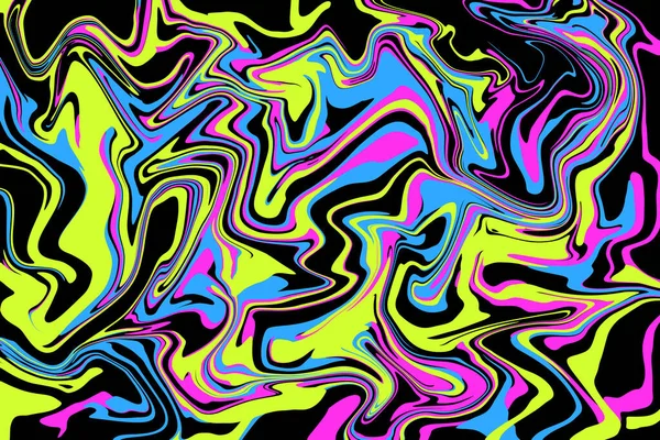 Neon sıvısı, soyut duvar kağıdı ve tasarım.