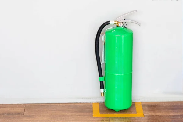 Fire Extinguishers Available Fire Emergencies Safety Concepts — Stock Photo, Image