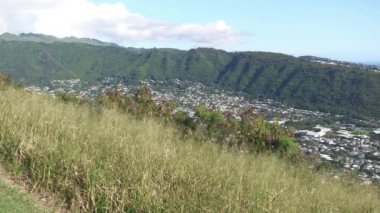 Tantalus Tepesi, Honolulu, Hawaii 'den görüntüler.