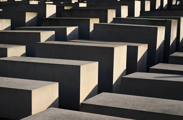 ドイツ ベルリン2022年10月31日 ヨーロッパのユダヤ人殺害記念碑 — ストック写真
