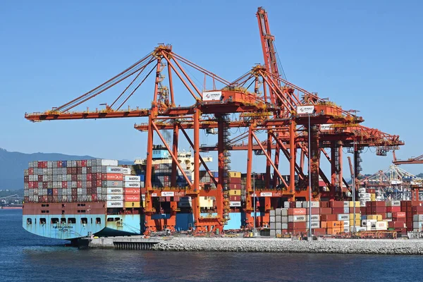 Vancouver, BC, Kanada - 14 Ağustos 2023: Vancouver Terminali.