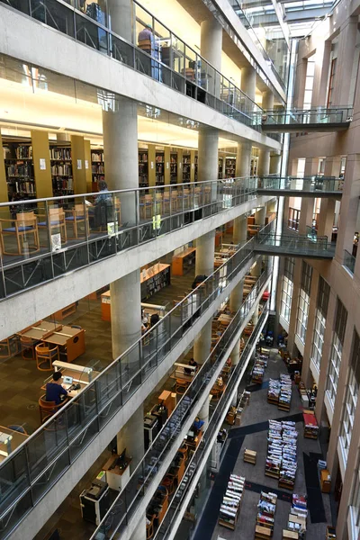 Vancouver Colombie Britannique Canada Août 2023 Édifice Principal Bibliothèque Publique — Photo