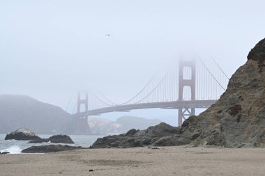 San Francisco 'daki Golden Gate Köprüsü. 