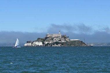 San Francisco, ABD 'deki Alcatraz Adası ve Prision.