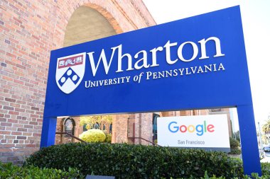 San Francisco, CA, ABD - 26 Temmuz 2023: Wharton San Francisco - Pennsylvania Üniversitesi ve Google San Francisco.