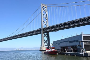 San Francisco, CA, ABD - 26 Temmuz 2023: İtfaiye İstasyonu 35 San Francisco 22..
