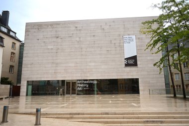 Lüksemburg, Lüksemburg - 30 Ağustos 2024: Lüksemburg Şehir Tarihi Müzesi.