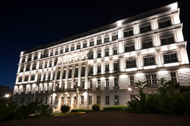 Belgrad, Sırbistan - 22 Haziran 2025: Belgrad, Sırbistan 'daki Maliye Bakanlığı binası