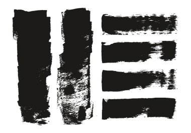 Düz Sünger Kalın Sanatçı Fırça Kısa Arkaplan & Düz Satırlar Yüksek Detay Özeti Vektör Arkaplan Karışımı 