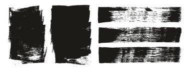 Düz Sünger Kalın Sanatçı Fırça Kısa Arkaplan & Düz Satırlar Yüksek Detay Özeti Vektör Arkaplan Karışımı 