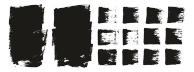 Düz Sünger Kalın Sanatçı Fırça Kısa Arkaplan & Düz Satırlar Yüksek Detay Özeti Vektör Arkaplan Karışımı 