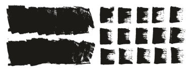 Düz Sünger Kalın Sanatçı Fırça Kısa Arkaplan & Düz Satırlar Yüksek Detay Özeti Vektör Arkaplan Karışımı 