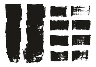 Düz Sünger Kalın Sanatçı Fırça Kısa Arkaplan & Düz Satırlar Yüksek Detay Özeti Vektör Arkaplan Karışımı 