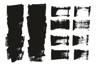 Düz Sünger Kalın Sanatçı Fırça Kısa Arkaplan & Düz Satırlar Yüksek Detay Özeti Vektör Arkaplan Karışımı 