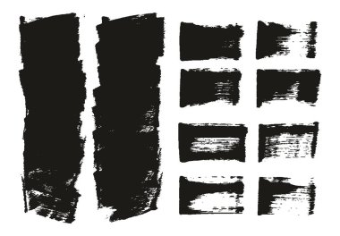 Düz Sünger Kalın Sanatçı Fırça Kısa Arkaplan & Düz Satırlar Yüksek Detay Özeti Vektör Arkaplan Karışımı 