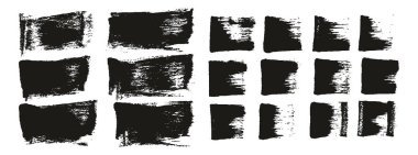 Düz Sünger Kalın Sanatçı Fırça Kısa Arkaplan & Düz Satırlar Yüksek Detay Özeti Vektör Arkaplan Karışımı 