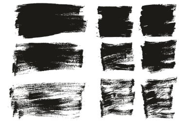 Düz Boya Fırçası İnce Uzun & Kısa Arkaplan Karışık Yüksek Detay Özet Vektör Arkaplan Ayarları 