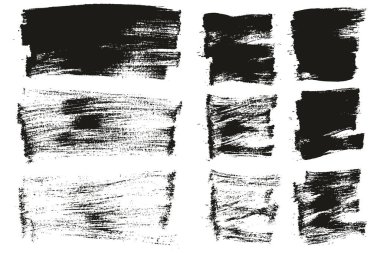 Düz Boya Fırçası İnce Uzun & Kısa Arkaplan Karışık Yüksek Detay Özet Vektör Arkaplan Ayarları 