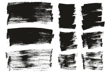 Düz Boya Fırçası İnce Uzun & Kısa Arkaplan Karışık Yüksek Detay Özet Vektör Arkaplan Ayarları 