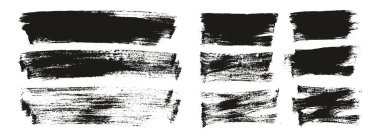 Düz Boya Fırçası İnce Uzun & Kısa Arkaplan Karışık Yüksek Detay Özet Vektör Arkaplan Ayarları 