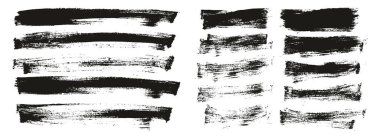 Düz Boya Fırçası İnce Uzun & Kısa Arkaplan Karışık Yüksek Detay Özet Vektör Arkaplan Ayarları 