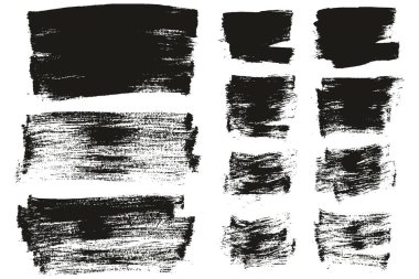 Düz Boya Fırçası İnce Uzun & Kısa Arkaplan Karışık Yüksek Detay Özet Vektör Arkaplan Ayarları 