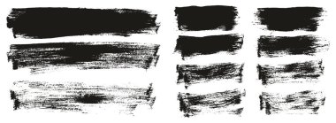 Düz Boya Fırçası İnce Uzun & Kısa Arkaplan Karışık Yüksek Detay Özet Vektör Arkaplan Ayarları 