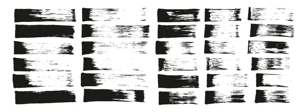 平面海绵细长画笔笔直线条混合高细节抽象矢量背景混叠集 — 图库矢量图片