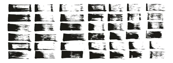 平面海绵细长画笔笔直线条混合高细节抽象矢量背景混叠集 — 图库矢量图片