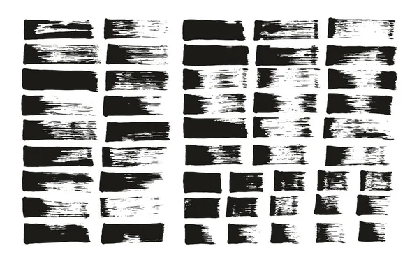 Επίπεδη Σφουγγάρι Λεπτό Πινέλο Καλλιτέχνη Ευθείες Γραμμές Μίγμα Υψηλής Λεπτομέρειας — Διανυσματικό Αρχείο