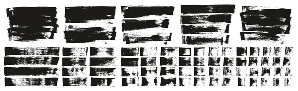 Flat Sponge Pinceau Artiste Régulier Long Fond Lignes Droites Mélanger — Image vectorielle