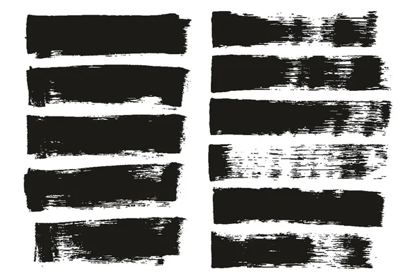 Flat Sponge Regulärer Künstler Pinsel Langer Hintergrund Gerade Linien Mix — Stockvektor