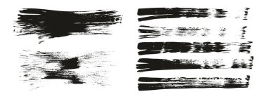 Flat Fan Brush Thin Long Background & Straight Lines Mix High Detail Abstract Vector Background Mix Set 