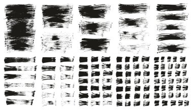 Flat Fan Brush Thin Long Background & Straight Lines Mix High Detail Abstract Vector Background MEGA Mix Set 