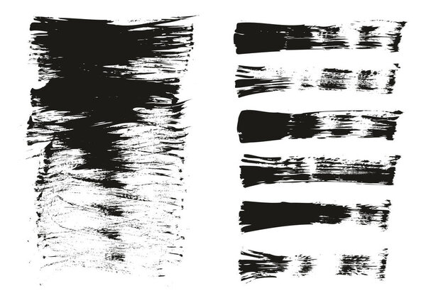 Flat Fan Brush Thin Long Background & Straight Lines Mix High Detail Abstract Vector Background Mix Set 