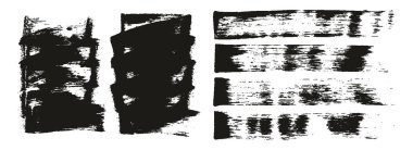 Flat Sponge Regular Artist Brush Short Background & Straight Lines Mix High Detail Abstract Vector Background MEGA Mix Set 