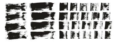 Flat Sponge Regular Artist Brush Short Background & Straight Lines Mix High Detail Abstract Vector Background MEGA Mix Set 