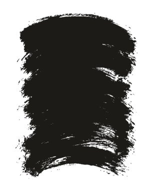 Round Brush Thin Curved Background Artist Brush High Detail Abstract Vector Background Set 