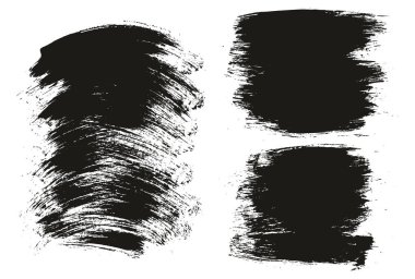 Round Brush Regular Long & Curved Background Mix Artist Brush High Detail Abstract Vector Background Mix Set 