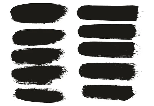 Brush Thick Long Background Straight Lines Mix Artist Brush High — Archivo Imágenes Vectoriales