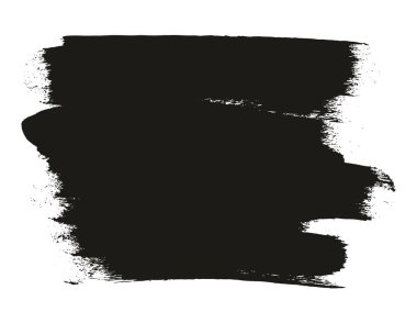 Round Sponge Thick Artist Brush Long Background High Detail Abstract Vector Background Set 