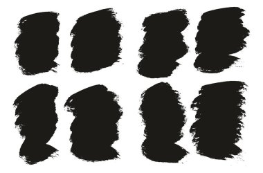 Yuvarlak Fırça Kalın Kalın Arkaplan Sanatçı Fırça Yüksek Detay Özet Vektör Arkaplanı 