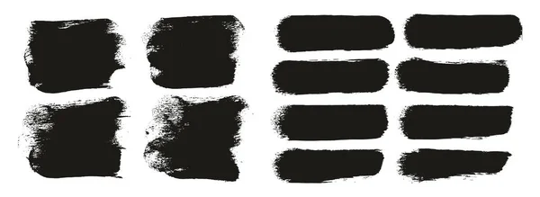 圆形海绵厚重艺术家笔刷短背景 直线混合高细节抽象矢量背景混合集 — 图库矢量图片