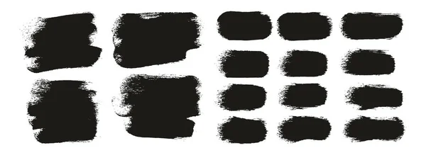 Sponge Thick Artist Pinsel Kurzer Hintergrund Gerade Linien Mix High — Stockvektor