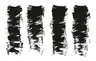 Düz Fan Fırça İnce Arkaplan Yüksek Detay Özet Vektör Arkaplanı Ayarları 